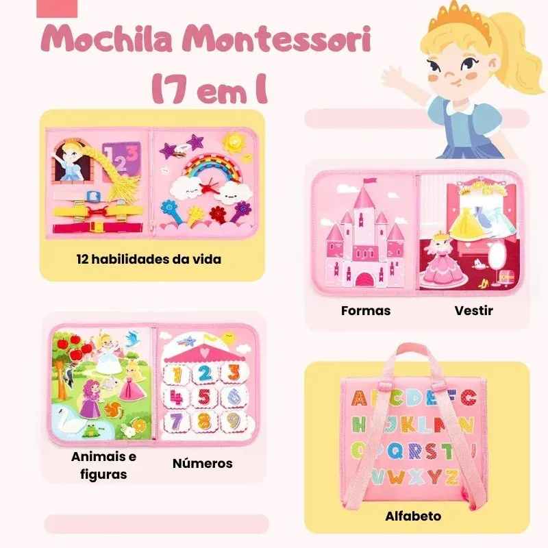 Mochila Sensorial Montessori — imagem 8