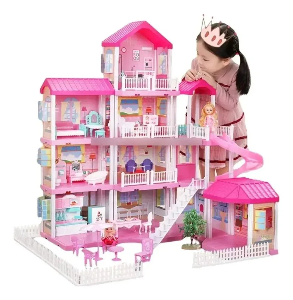 Dreamhouse Kids – Casa de Bonecas 4 Andares