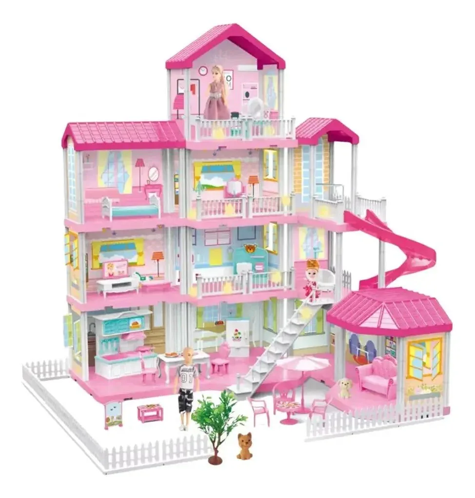 Dreamhouse Kids – Casa de Bonecas 4 Andares — imagem 2