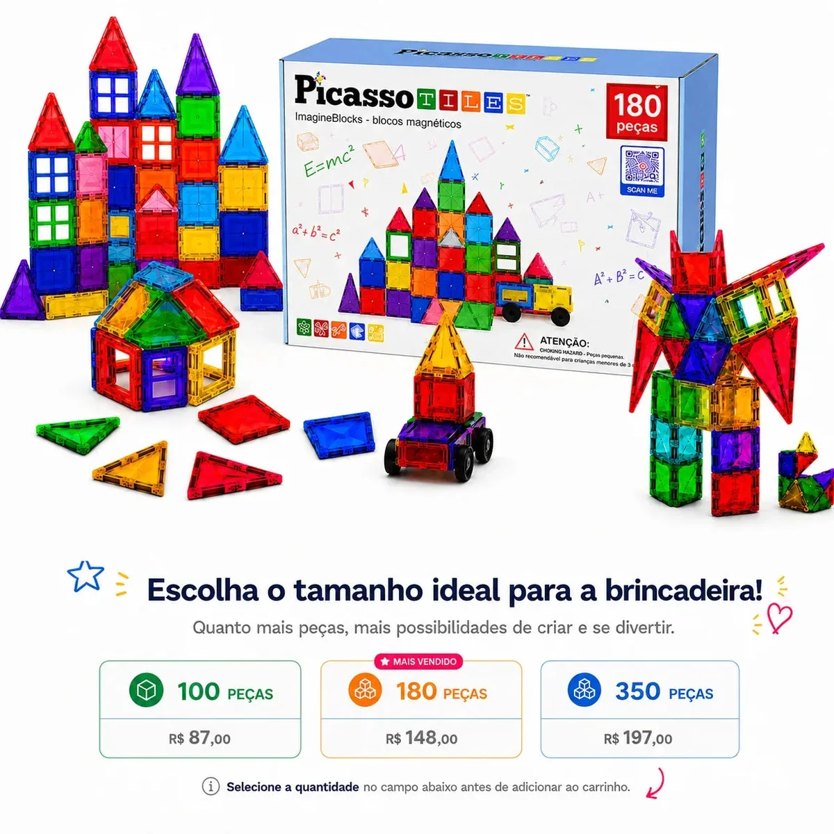 ImagineBlocks – Blocos Magnéticos Educativos