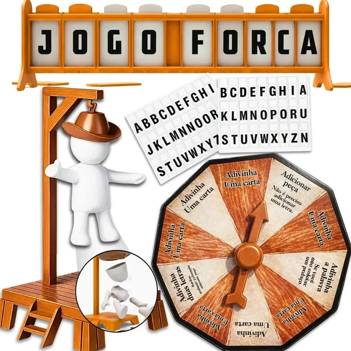 Jogo da Forca Interativo em Família