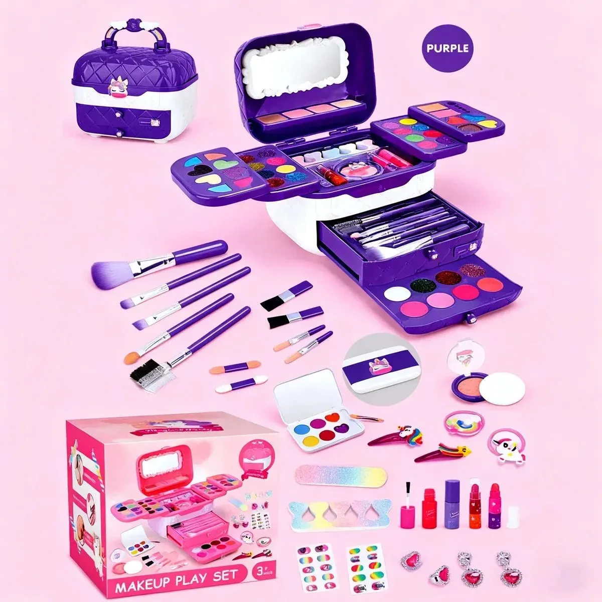 Beauty Case Kids – Maleta De Maquiagem Lavável — imagem 3