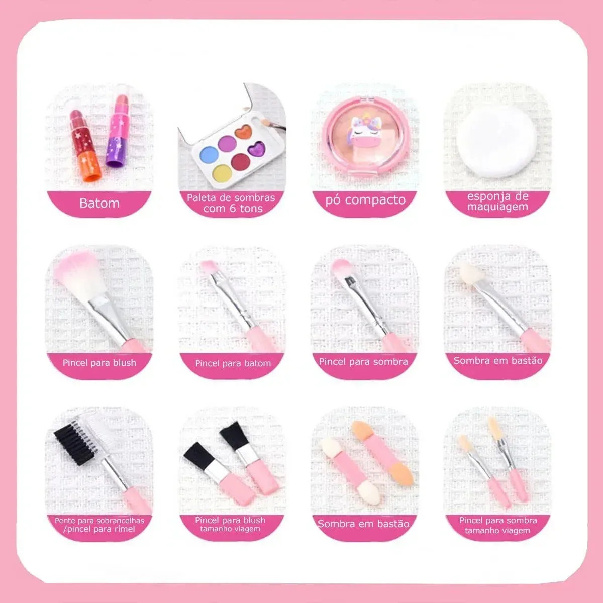 Beauty Case Kids – Maleta De Maquiagem Lavável — imagem 4