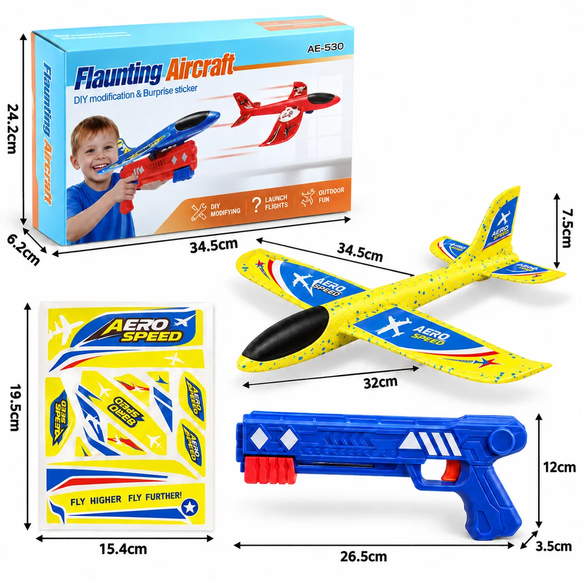 Avião AeroSpeed - Escolha seu combo e multiplique a diversão — imagem 3
