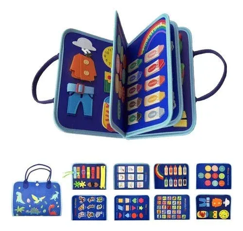 Mochila Sensorial Educativa – Maleta de Atividades para Crianças