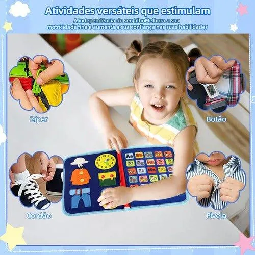 Mochila Sensorial Educativa – Maleta de Atividades para Crianças — imagem 4